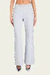 Retroféte Carsyn Embellished Sweatpant In Heathered Grey