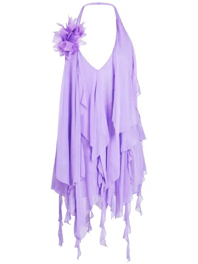 Retroféte Caspian Dress In Purple