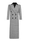 Retroféte Charlene Coat In Black/white