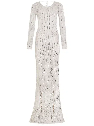 Retroféte Cherri Crochet Dress In White