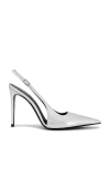 Retroféte Cindy Slingback Heel In 银色