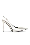 Retroféte Cindy Slingback Heel In Silver