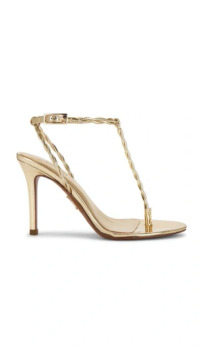 Retroféte Cleo Sandal In Gold