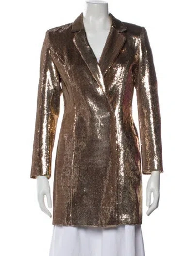 Pre-owned Retroféte Coat In Brown