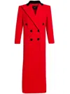 Retroféte Constance Coat In Red