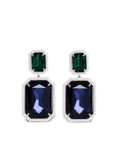 Retroféte Cora Earrings In Blue