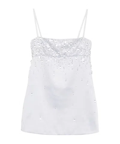 Retroféte Cornelia Embellished Dress In Gray
