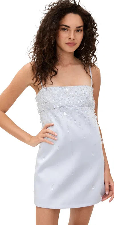 Retroféte Cornelia Embellished Dress Dove