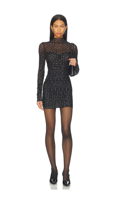 Retroféte Cossette Embellished Dress In Black