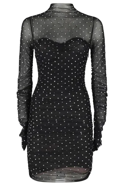 Retroféte Cossette Embellished Dress In Black