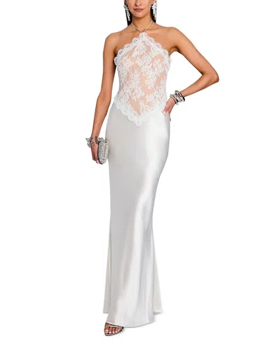 Retroféte Costanza Lace Dress In White
