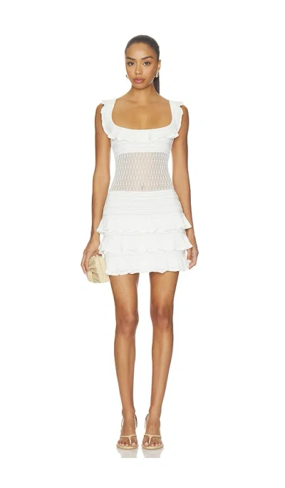 Retroféte Costera 원피스 In White