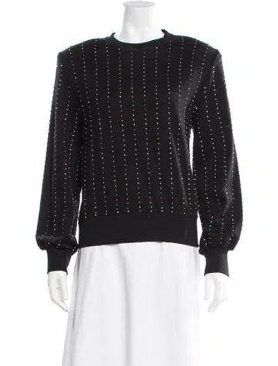 Pre-owned Retroféte Crew Neck Long Sleeve Top In White