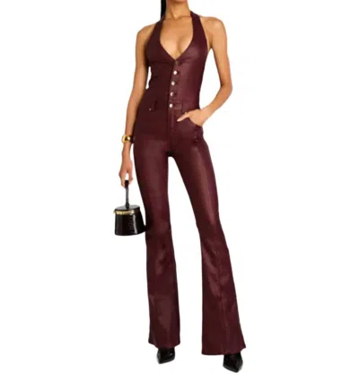 Retroféte Cynthia Jumpsuit In Port