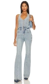 Retroféte Cynthia Jumpsuit In Blue