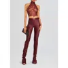 Retroféte Danica Pant In Coated Port
