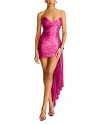 Retroféte Daniele Dress In Hot Pink