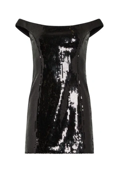 Retroféte Retrofête Dannie Sequin Dress In Black
