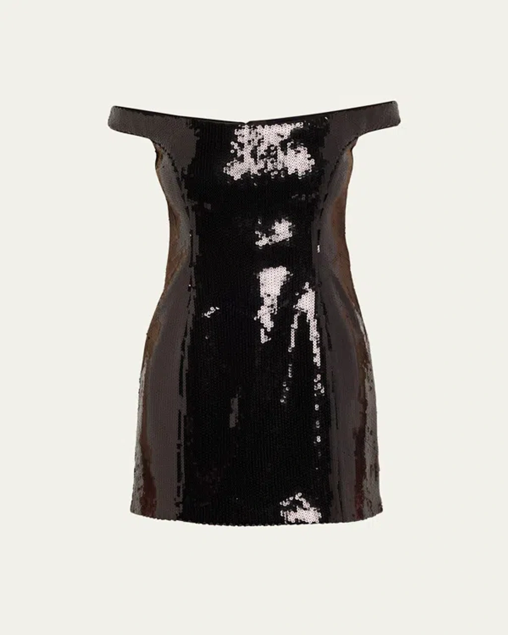 Retrofte Dannie Sequined Mini Dress In Black | ModeSens