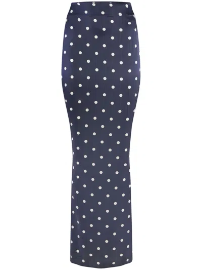 Retroféte Darla Skirt In Blue