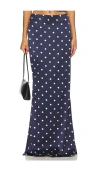 Retroféte Darla Skirt In Navy