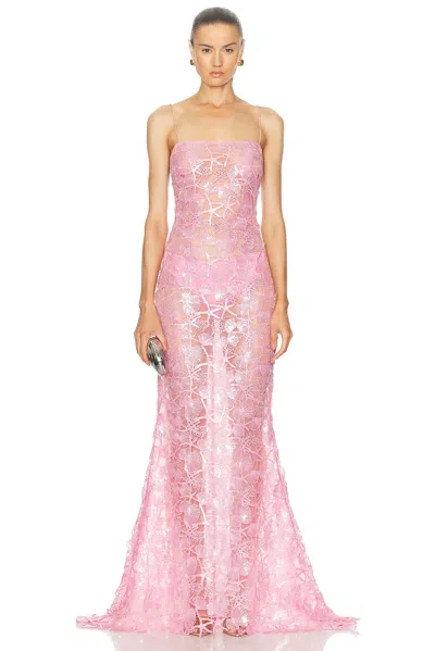 Retroféte Delaina Dress In Pink