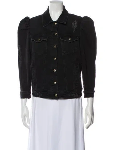 Pre-owned Retroféte Denim Jacket In Black