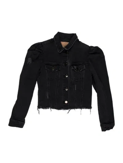Pre-owned Retroféte Denim Jacket In Black