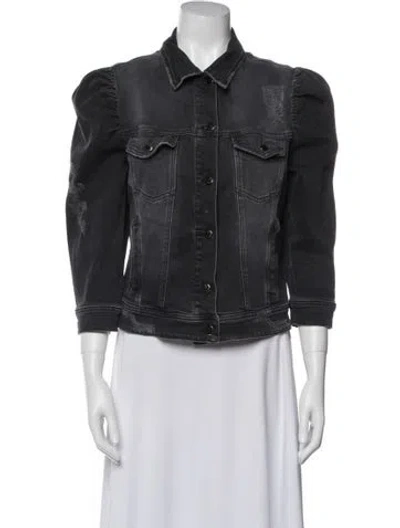 Pre-owned Retroféte Denim Jacket In Black