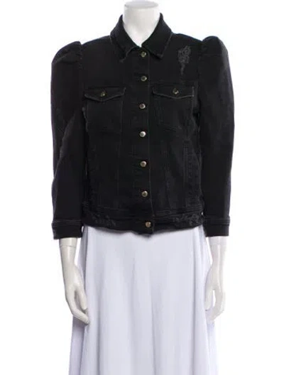 Pre-owned Retroféte Denim Jacket In Black