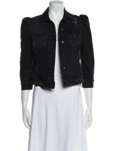 Pre-owned Retroféte Denim Jacket In Black