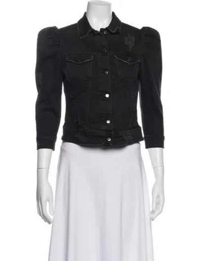 Pre-owned Retroféte Denim Jacket In Black