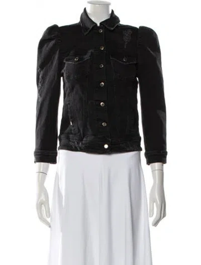 Pre-owned Retroféte Denim Jacket In Black