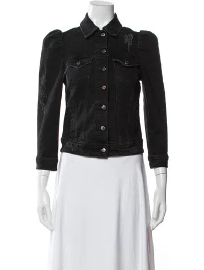 Pre-owned Retroféte Denim Jacket In Black