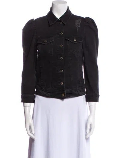 Pre-owned Retroféte Denim Jacket In Black