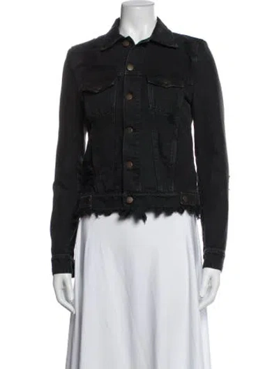 Pre-owned Retroféte Denim Jacket In Black
