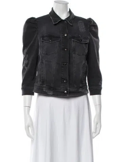 Pre-owned Retroféte Denim Jacket In Black