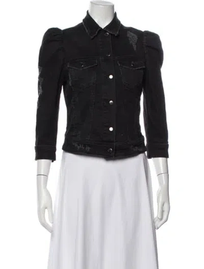 Pre-owned Retroféte Denim Jacket In Black