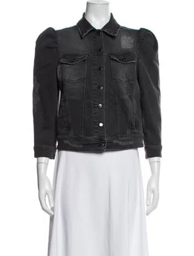 Pre-owned Retroféte Denim Jacket In Black/grey
