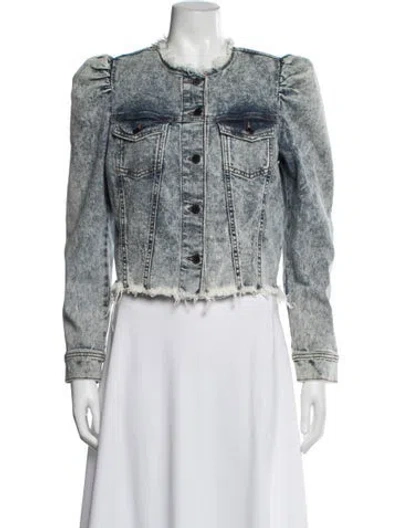 Pre-owned Retroféte Denim Jacket In Blue/neutrals