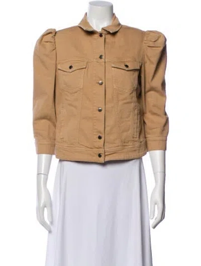 Pre-owned Retroféte Denim Jacket In Brown