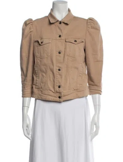 Pre-owned Retroféte Denim Jacket In Brown