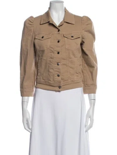 Pre-owned Retroféte Denim Jacket In Brown