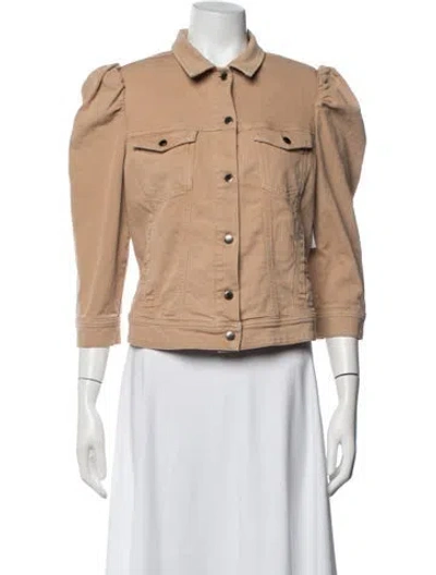 Pre-owned Retroféte Denim Jacket In Brown