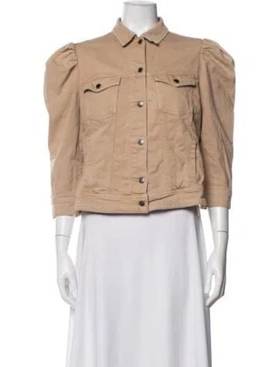 Pre-owned Retroféte Denim Jacket In Brown