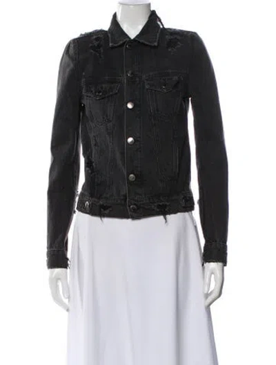 Pre-owned Retroféte Denim Jacket In Gray