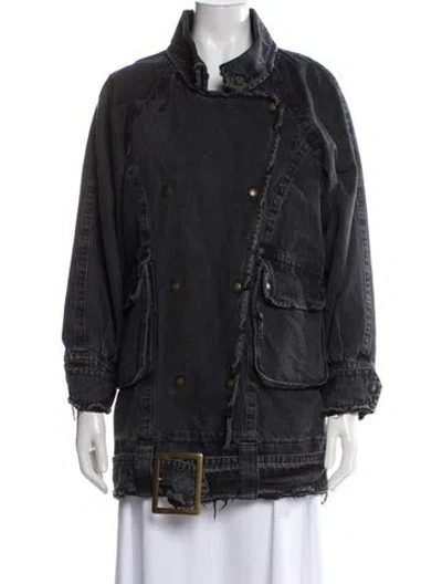 Pre-owned Retroféte Denim Jacket In Gray