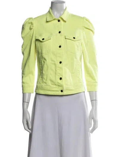 Pre-owned Retroféte Denim Jacket In Green