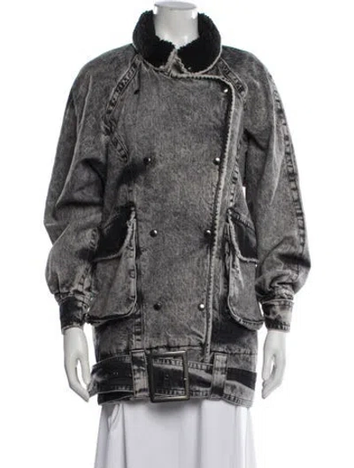 Pre-owned Retroféte Denim Jacket In Grey