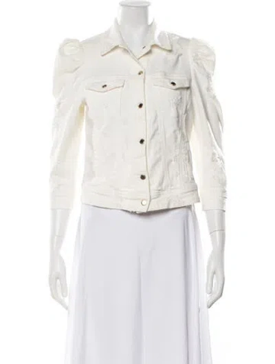 Pre-owned Retroféte Denim Jacket In Neutrals